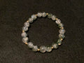Moss Bracelet with Glitter and Gold Spacers (7)