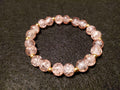Peach Bracelets with Glitter (6.5)