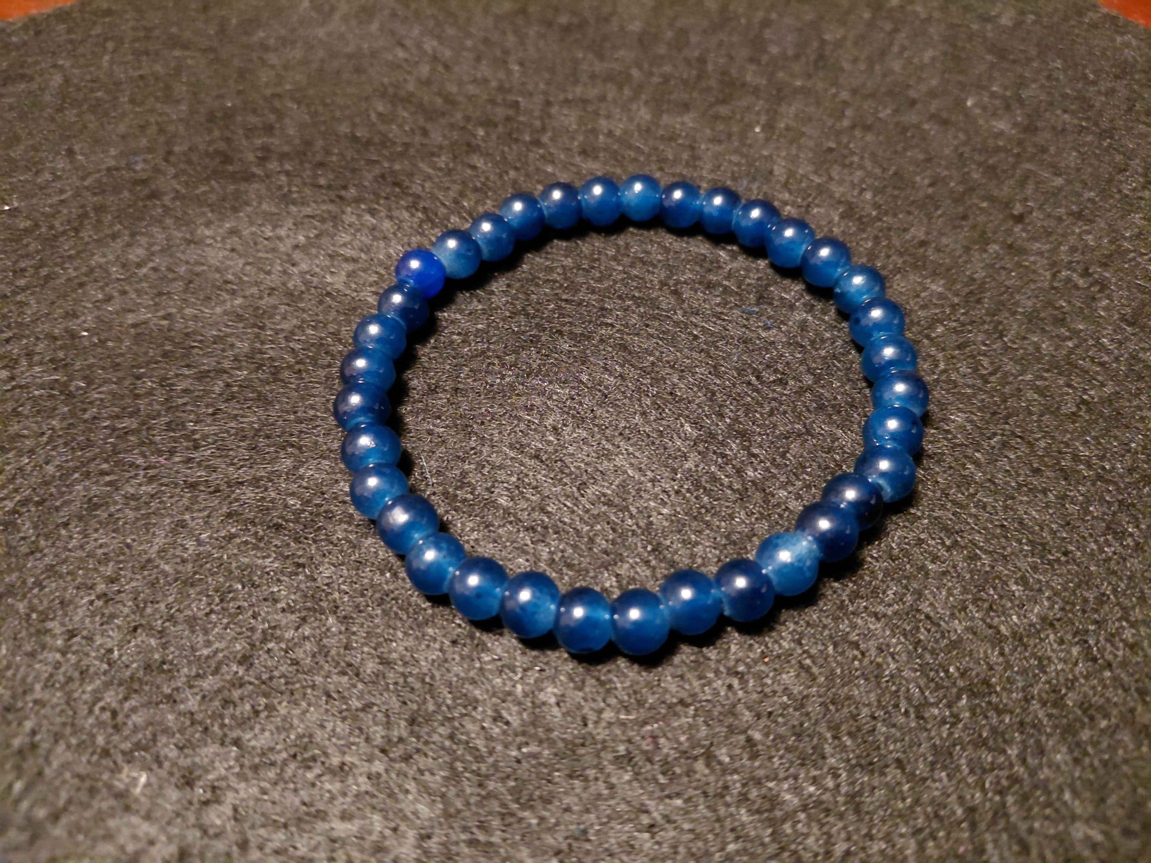 Simple Navy Blue Bracelets (8)